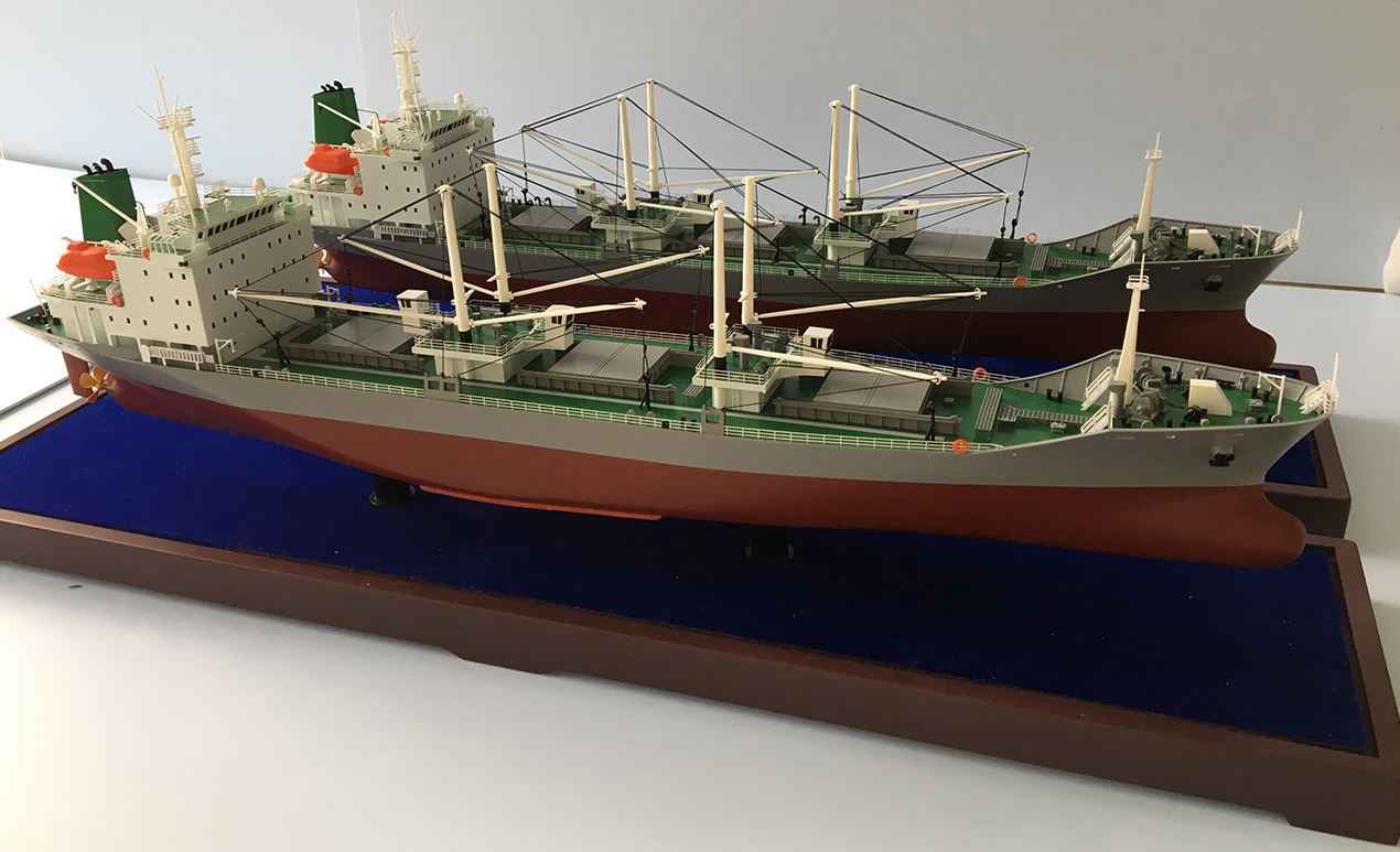 musuem quality general cargo ship