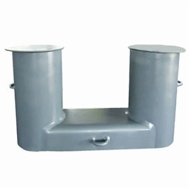 DIN 82607 Double Bitt Marine Bollard